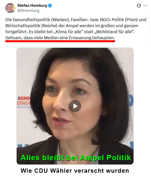 CDU bleibt Ampel Politik